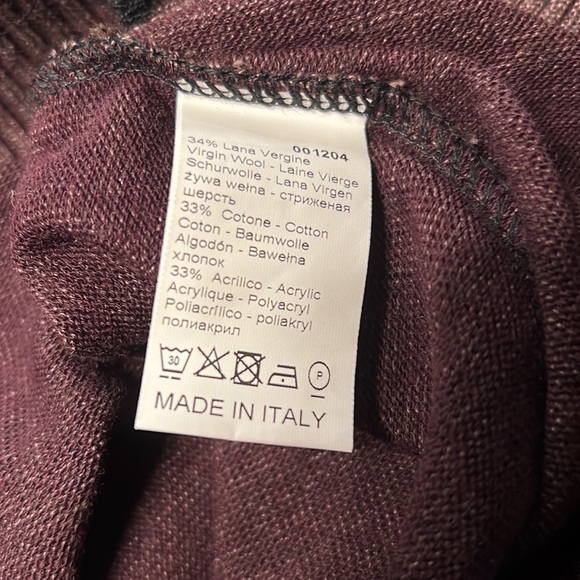 NWT Montechiaro Sweater size 54 - Picture 11 of 12